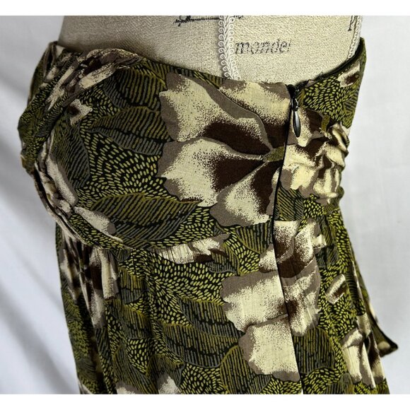 Anthropologie Strapless Floral Maxi Dress By Edme & Esyllte - Picture 7 of 13